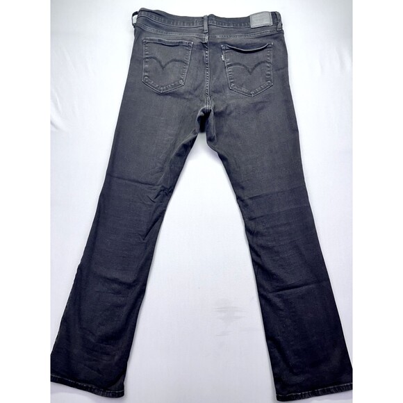 Levi's 315 Jeans Size 32 (W34 L30) Womens Shaping‎ Bootcut Black Denim - Picture 11 of 16